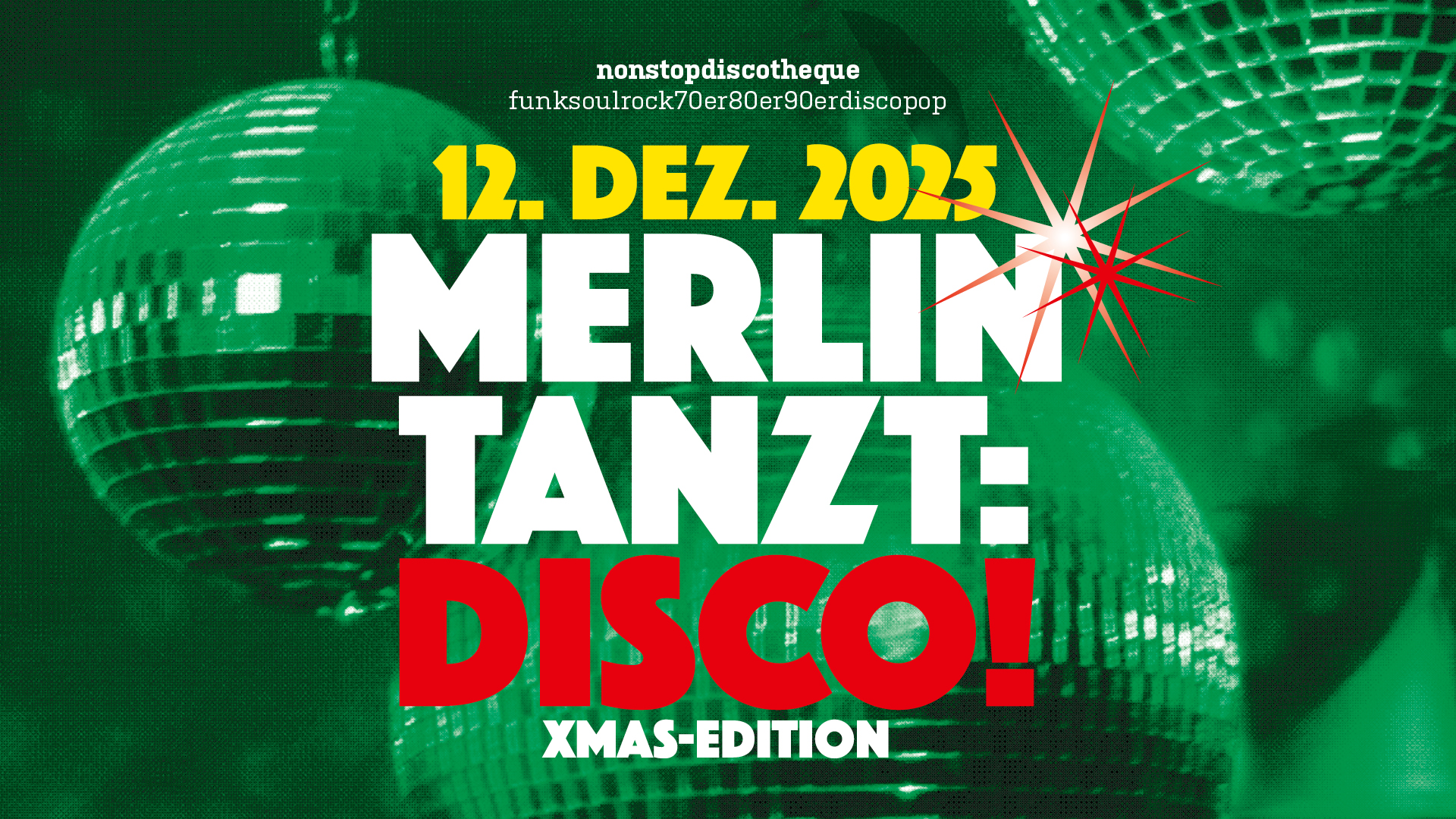 Veranstaltungsbild für Merlin tanzt: Disco!